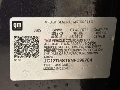 2022 Chevrolet Malibu LT