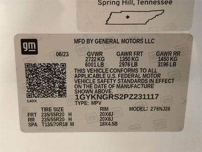 2023 Cadillac XT5 Sport