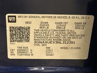 2022 Chevrolet Equinox LT