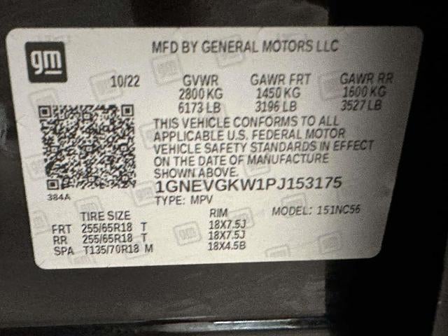 2023 Chevrolet Traverse LT Cloth