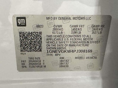 2023 Chevrolet Traverse LT Cloth