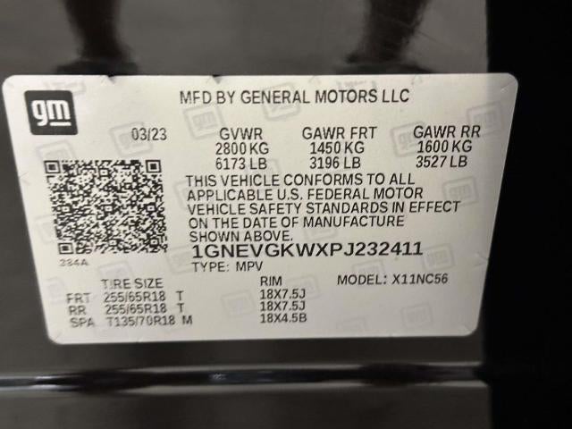 2023 Chevrolet Traverse LT Cloth