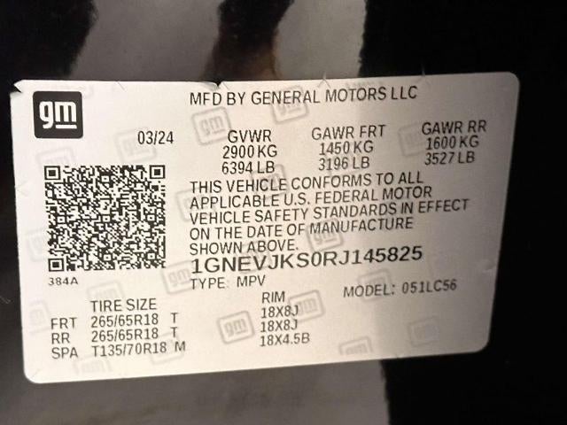 2024 Chevrolet Traverse Z71