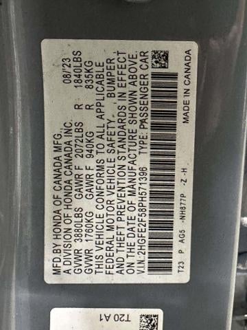 2023 Honda Civic Sedan Sport