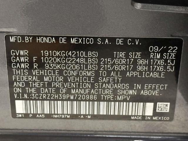 2023 Honda HR-V LX