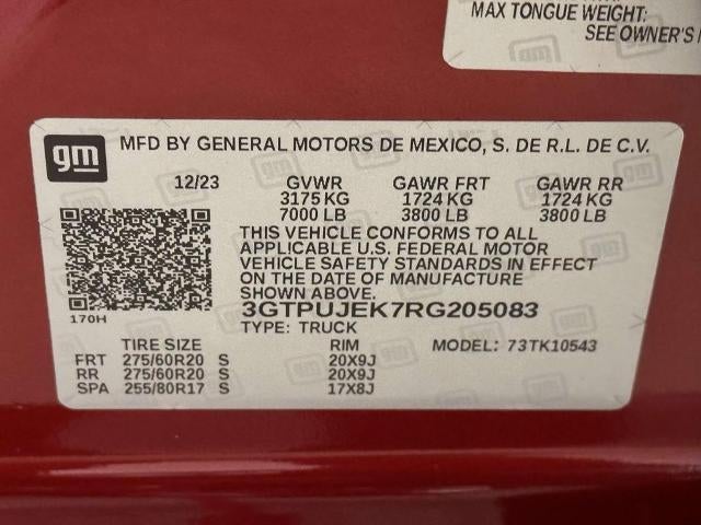 2024 GMC Sierra 1500 Elevation