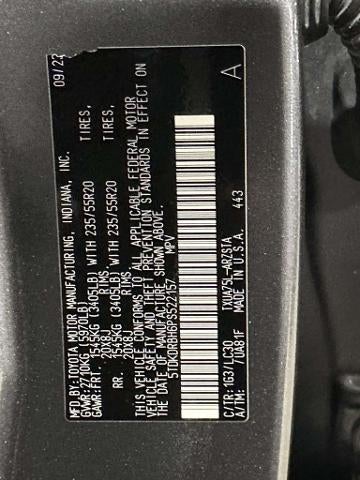 2023 Toyota Highlander XSE