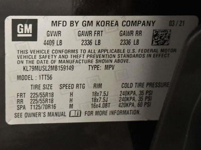 2021 Chevrolet Trailblazer RS