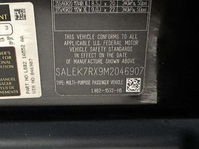 2021 Land Rover Defender Standard