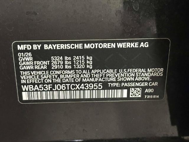 2026 BMW 5 Series 530i xDrive