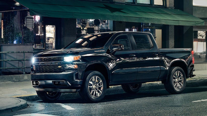 2019 Chevrolet Silverado 1500 side view