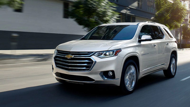 2019 Chevrolet Traverse front view