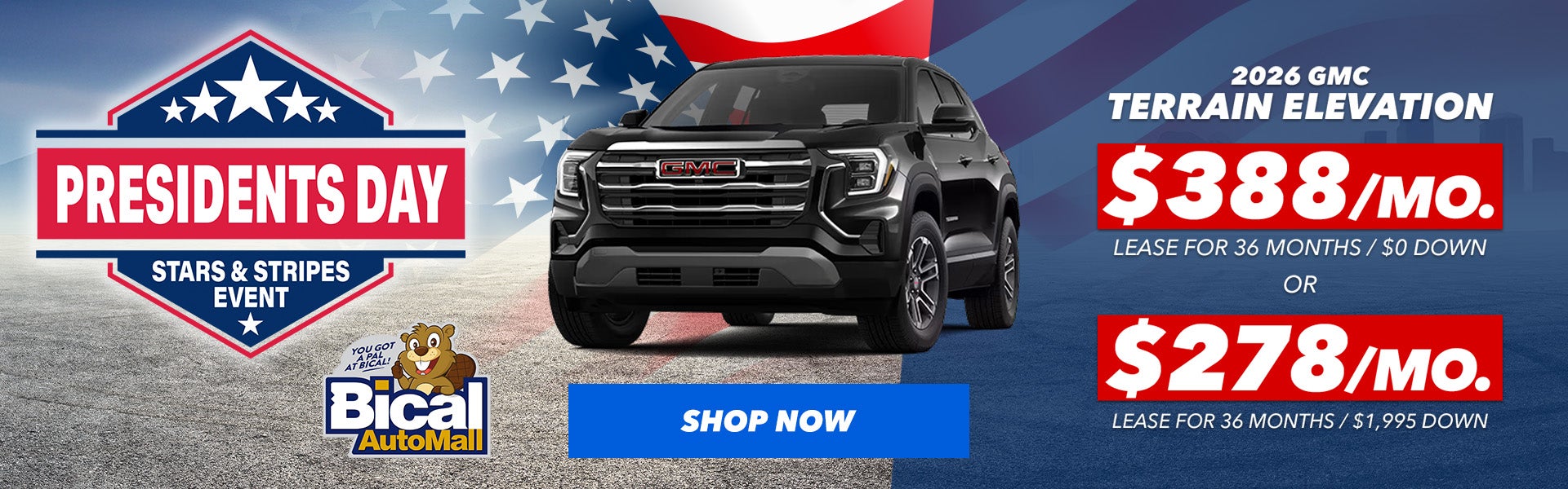 2026 GMC Terrain Elevation