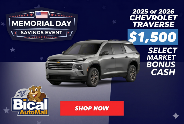 Traverse Bonus Cash