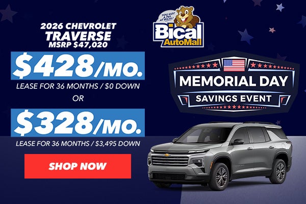 2026 Chevrolet Traverse