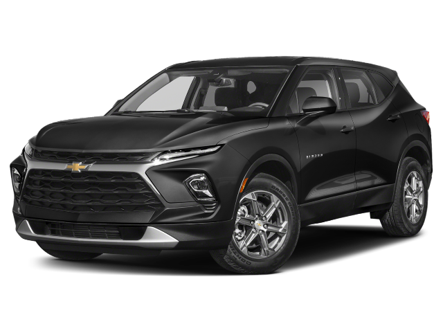 Manufacturer exterior side photo of 2024 Chevrolet Blazer
