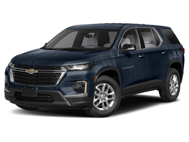 Manufacturer exterior side photo of 2023 Chevrolet Traverse